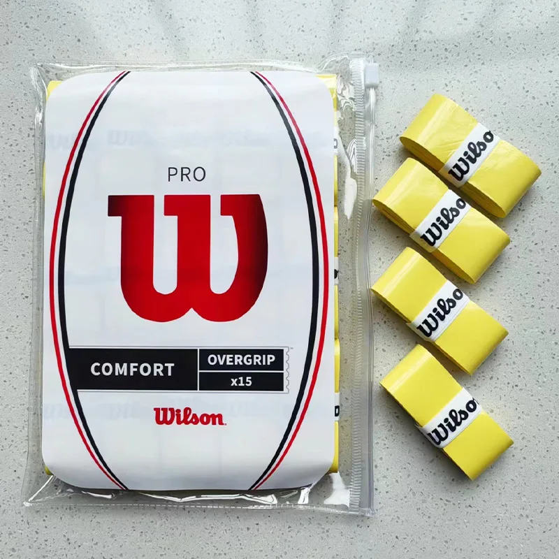 Wilso Tennis Overgrip Padel Racket Single Grip Tape Anti Slip Outdoor Training Replacement Sweatband Badminton Accessories