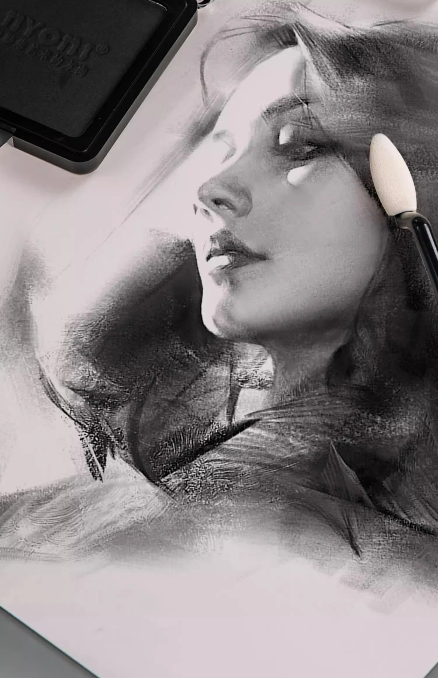 Professional Dry Wet Sketch Toner Painting Graphite Charcoal Color Sketching Powder Soft Artists Pastels Drawing Art Supplies