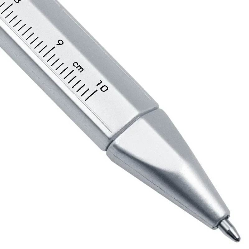 Multifunction Caliper Pen Ball-Point 0.5mm Ballpoint Pen Gel Ink Vernier Caliper Roller Ball Creativity Stationery