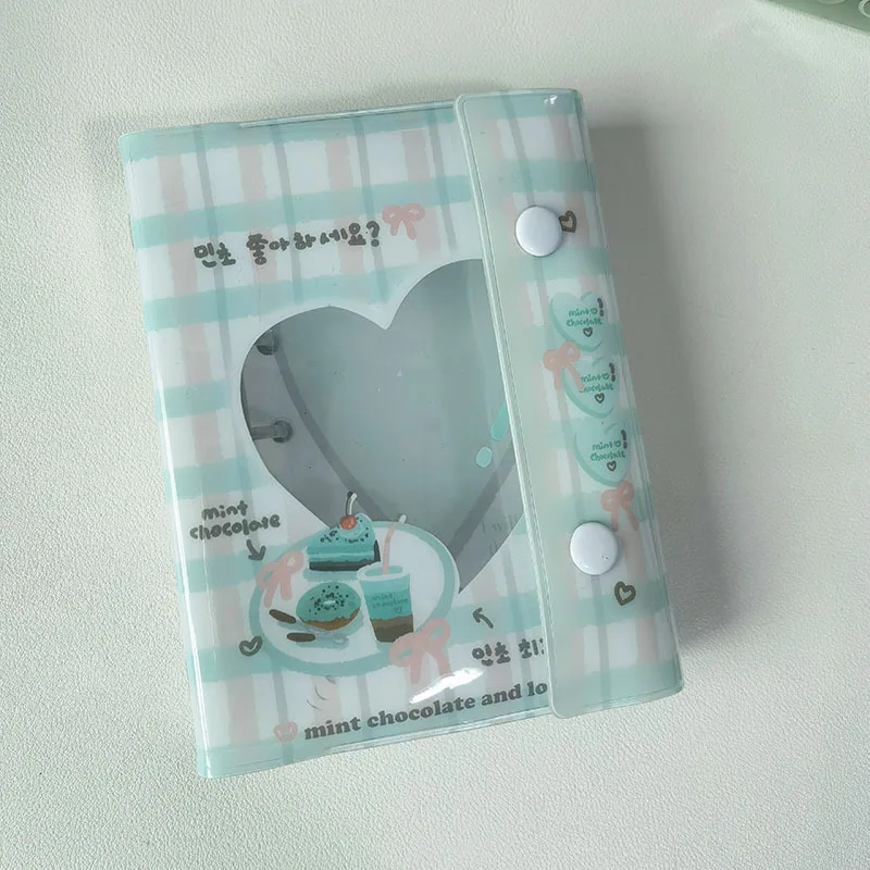 M5 5Holes Binder Cover Candy Colored Binder Cover Journal Sketchbook Accessories Diary Office Supplies