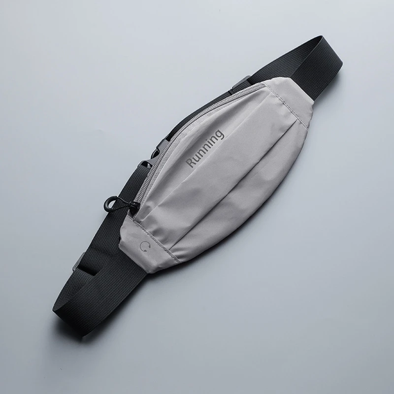 New Mobile Phone Waist Bag, Running Small Waist Bag, Outdoor Sports Waist Bag, Night Running Reflective Waist Bag, Waterproof 7.