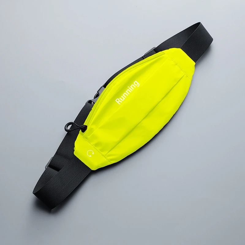 New Mobile Phone Waist Bag, Running Small Waist Bag, Outdoor Sports Waist Bag, Night Running Reflective Waist Bag, Waterproof 7.