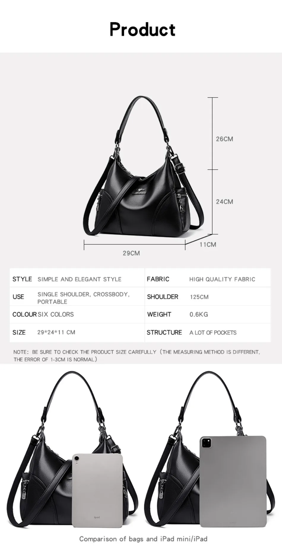 The New Style Bag Leather Luxury Handbags Women Bag Designer Solid Color Women Shoulder Messenger Bags for Women 2024 Sac A Main