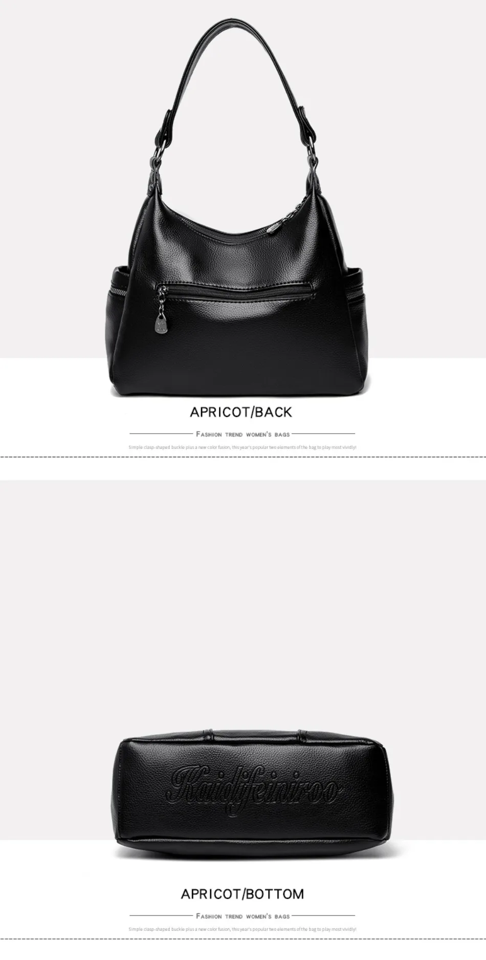 The New Style Bag Leather Luxury Handbags Women Bag Designer Solid Color Women Shoulder Messenger Bags for Women 2024 Sac A Main