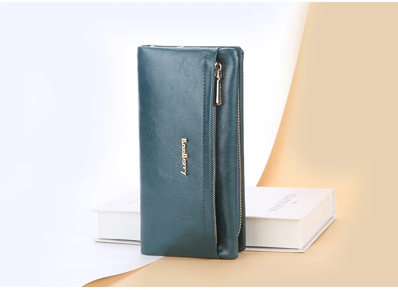 Baellerry New Women Phone Bag Wallets Large Capacity Handbag Zipper Card Holder Female Purse Coin Pocket Brand Wallet For Girls