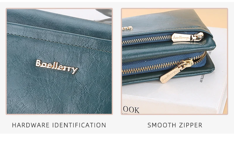 Baellerry New Women Phone Bag Wallets Large Capacity Handbag Zipper Card Holder Female Purse Coin Pocket Brand Wallet For Girls