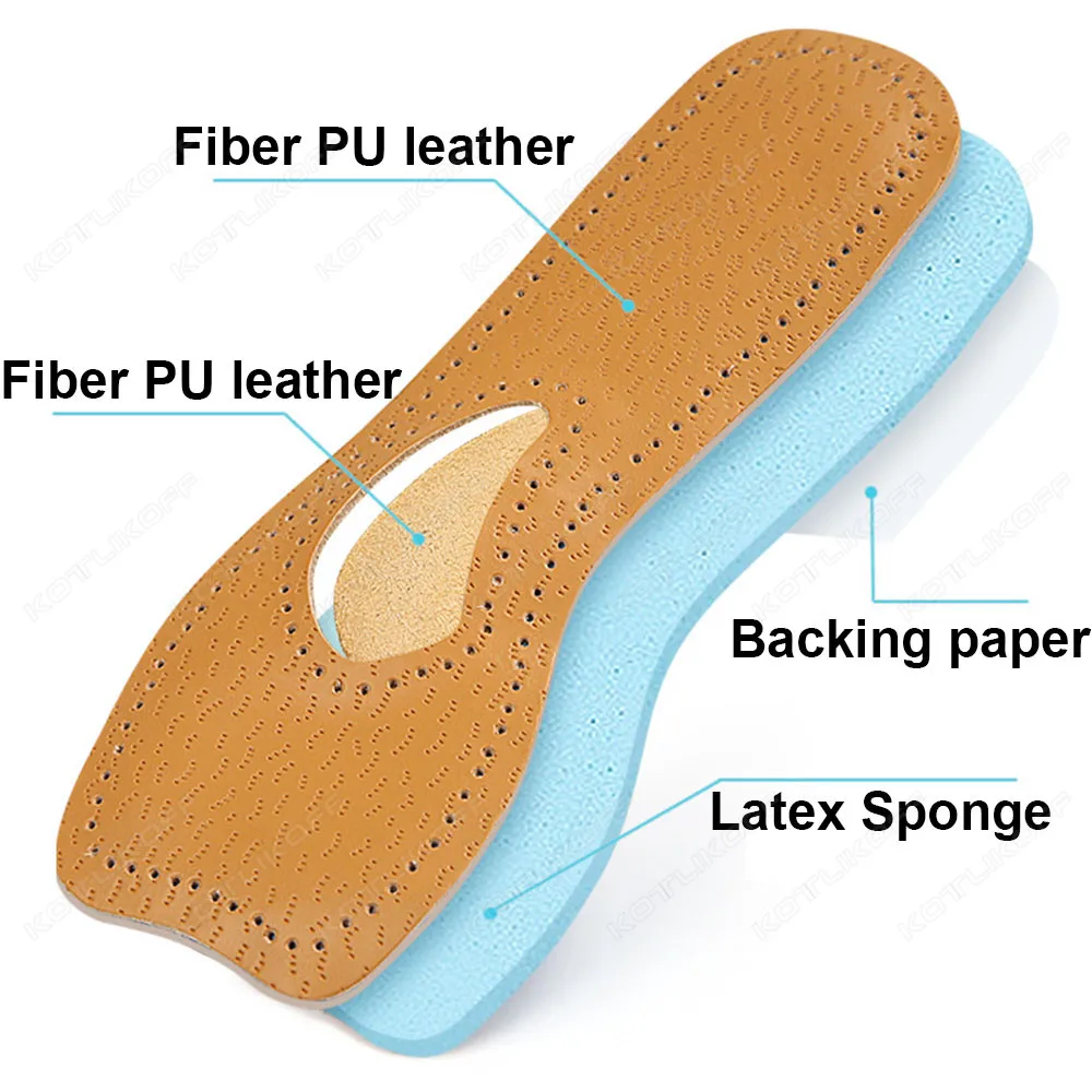Women Self-Adhesive Latex PU Sandals Insoles Antislip Sweat-absorbent High-heeled Shoes Comfortable Arch Support Insole Cushions