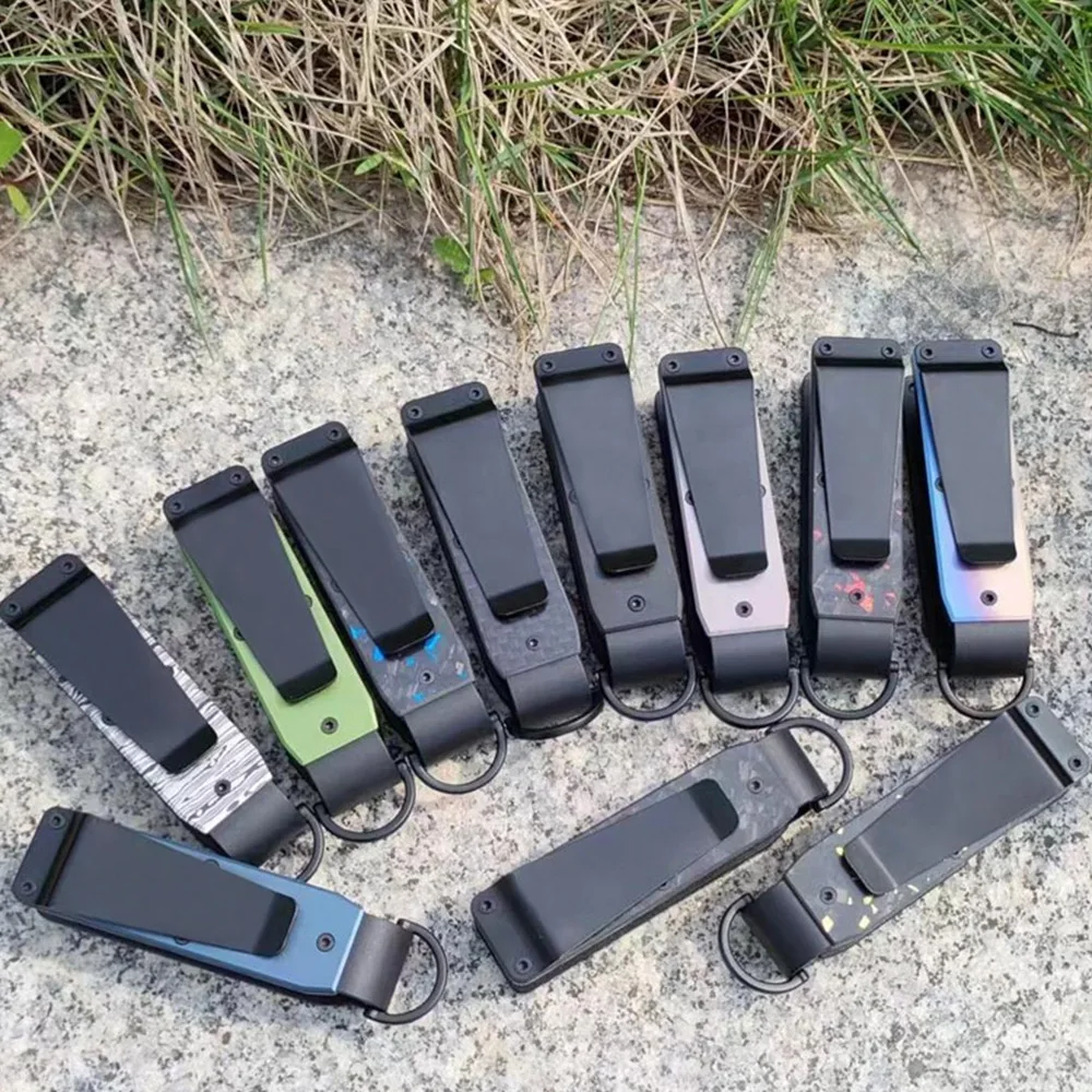 Key Organizer Compact Holder Metal Key Chain Minimalist key case holder for keychain Secures 1-5 Keys