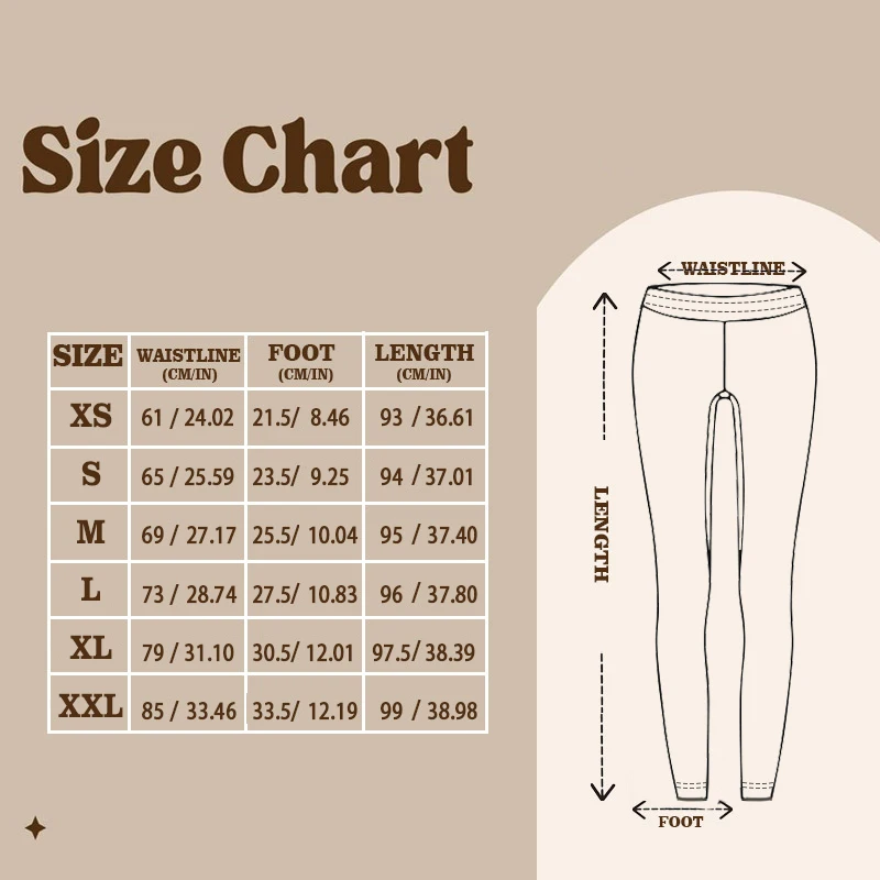 Women's Leggings Natural Floral Printed Outdoor Pants Polyester Spandex Stretch Elastic Waist,Control Fall Winter Streetwear