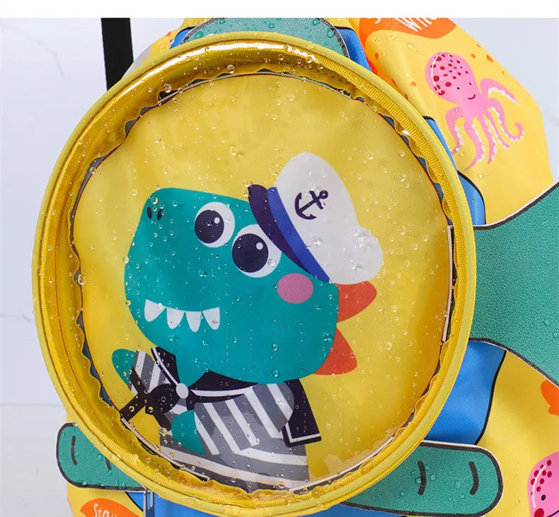 Children Swim Bag Dry Wet Separation Waterproof Storage Bag for Boys Girls Sport Fashion Portable Cute Cartoon Kids Backpack