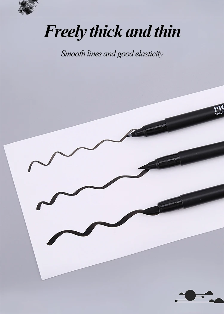 Sakura Line marking pen Art Hand-painted Hook Line Pen Sketch Pens Stationery Set Art Supplies For Hand-Paint anime Art Supplies