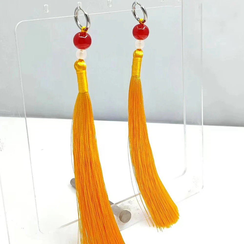 WIND BREAKER Hayato Suo Earrings Cospaly Halloween Eyepatch Unisex Tassels Pendant Novelty Prop Role Soft Single-Eyed Eye Mask