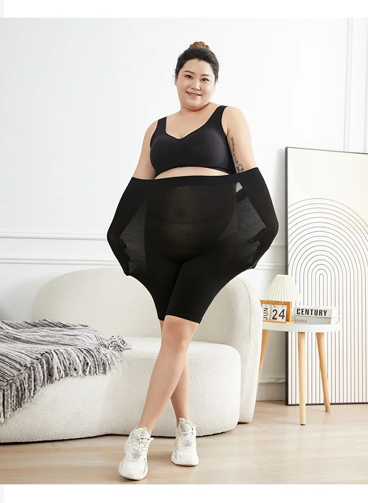 Women Big Size Leggings Black High Stretchy Shorts Outdoor Wearling Casul Sports Tights Ladies Plus Size Modal Leggings