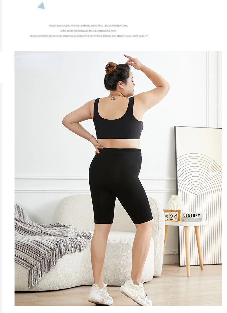 Women Big Size Leggings Black High Stretchy Shorts Outdoor Wearling Casul Sports Tights Ladies Plus Size Modal Leggings