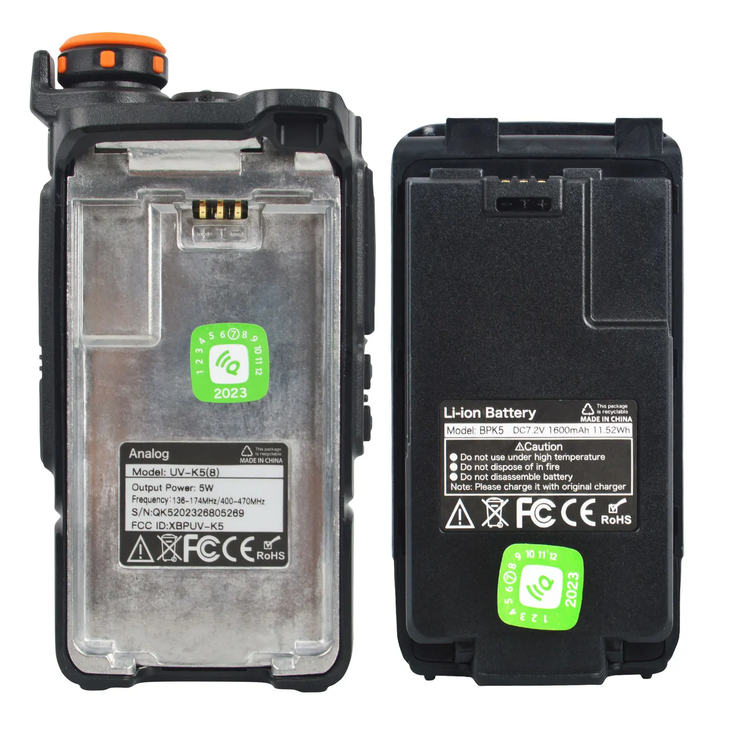 UV-K5(8) Air Band 50-600MHz Rx Multi-Band 136-600MHz Tx DTMF Scrablmer Vox Frequency Scan Copy NoAA FM Quansheng  Walkie Talkie