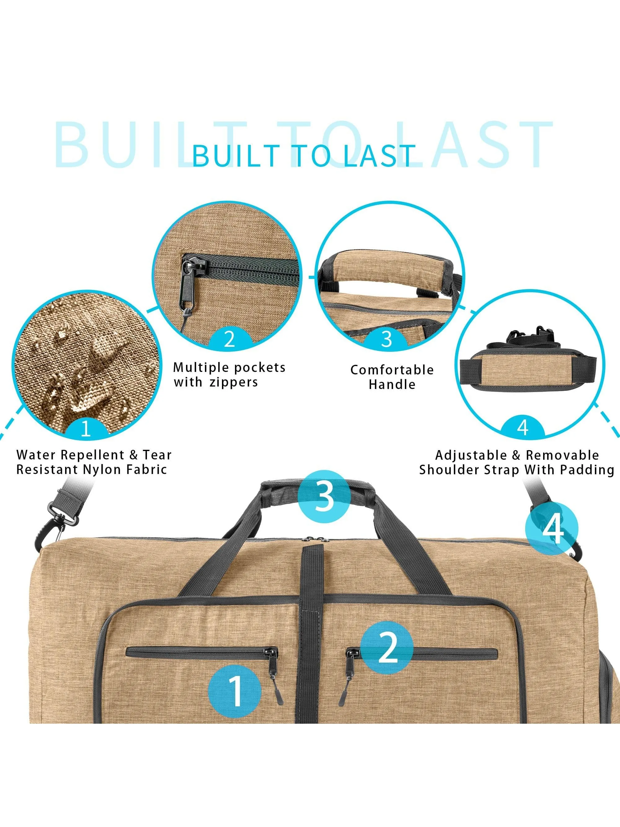 Travel Bag Handbags Large Capacity Carry On Luggage Bags Men Women Shoulder Outdoor Tote Weekend Waterproof Bag  Ryanair