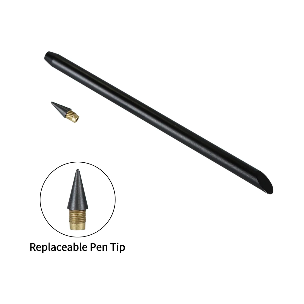 Metal Eternal No Ink Pen Magic Pencils New Technology Unlimited Writing Painting Supplies Novelty Gifts Office School Stationery