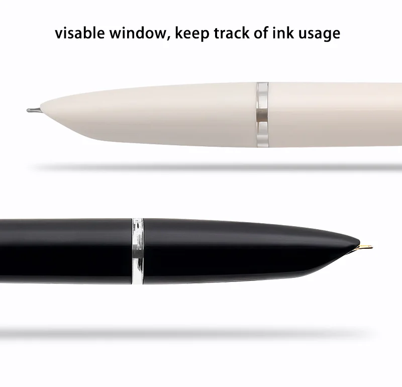 KACO Classic Colorful Fountain Pen 만년필 EF Hooded Exchangeable Ink Cartridge for School Office Stationery Nib Smooth Writing