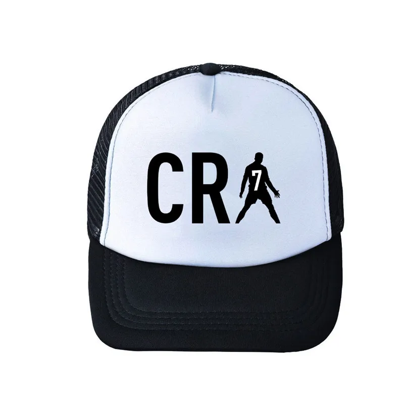 Outdoor 3D Printed Cristiano Ronaldo CR7 Baseball Cap Adjustable Cr7 Snapback Hat Men Women Casual Sports Mesh Hats Party