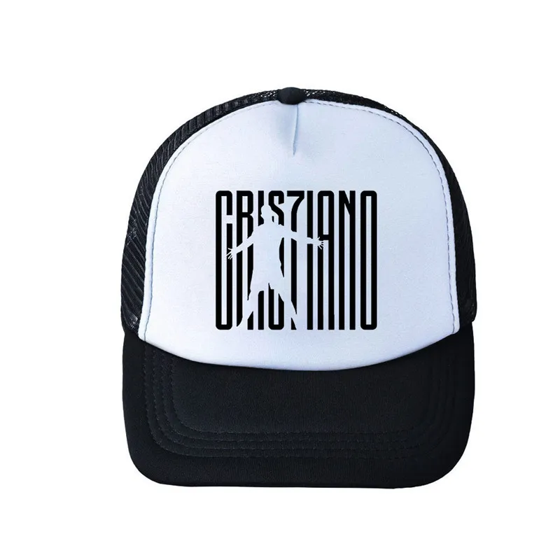 Outdoor 3D Printed Cristiano Ronaldo CR7 Baseball Cap Adjustable Cr7 Snapback Hat Men Women Casual Sports Mesh Hats Party