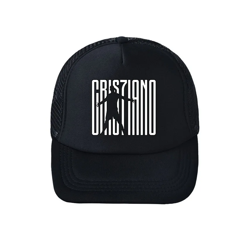 Outdoor 3D Printed Cristiano Ronaldo CR7 Baseball Cap Adjustable Cr7 Snapback Hat Men Women Casual Sports Mesh Hats Party