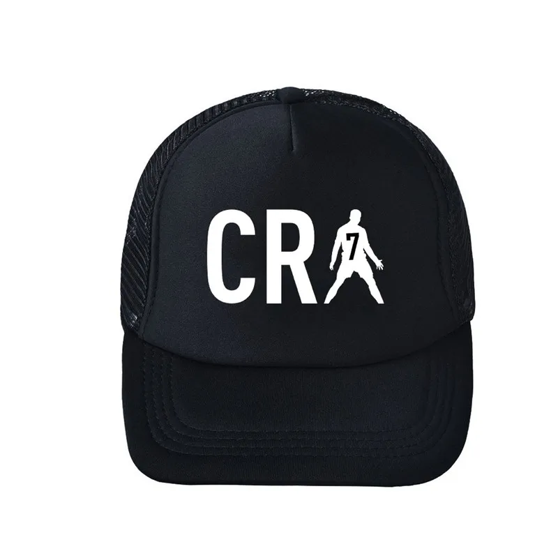 Outdoor 3D Printed Cristiano Ronaldo CR7 Baseball Cap Adjustable Cr7 Snapback Hat Men Women Casual Sports Mesh Hats Party