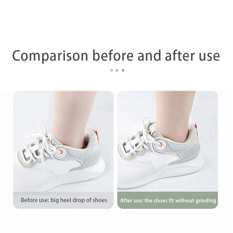 2pcs/set Insoles for Shoes Patch Heel Pads for Sport Shoes Adjustable Size Feet Pad Insole Heel Protector Back Sticker