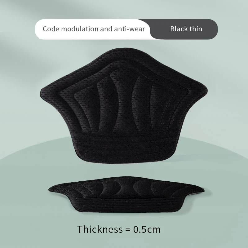 2pcs/set Insoles for Shoes Patch Heel Pads for Sport Shoes Adjustable Size Feet Pad Insole Heel Protector Back Sticker