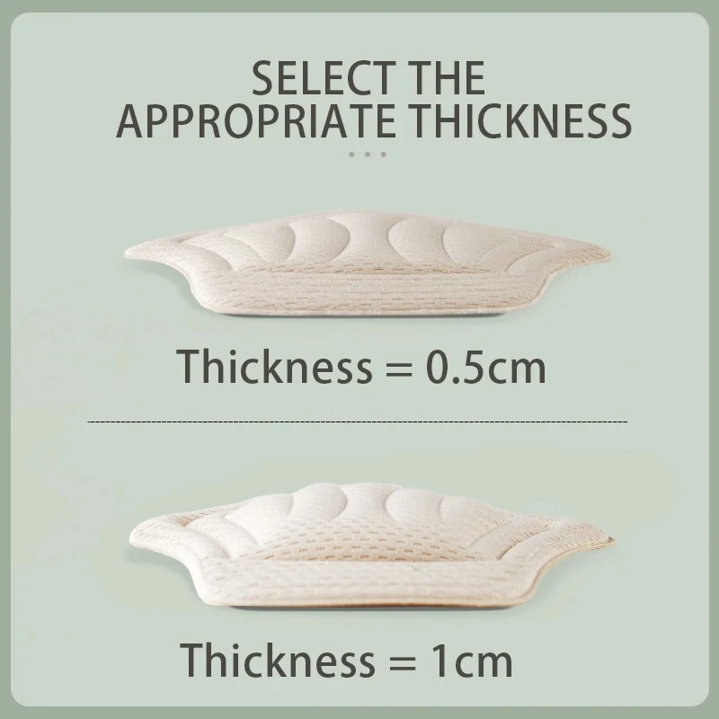 2pcs/set Insoles for Shoes Patch Heel Pads for Sport Shoes Adjustable Size Feet Pad Insole Heel Protector Back Sticker