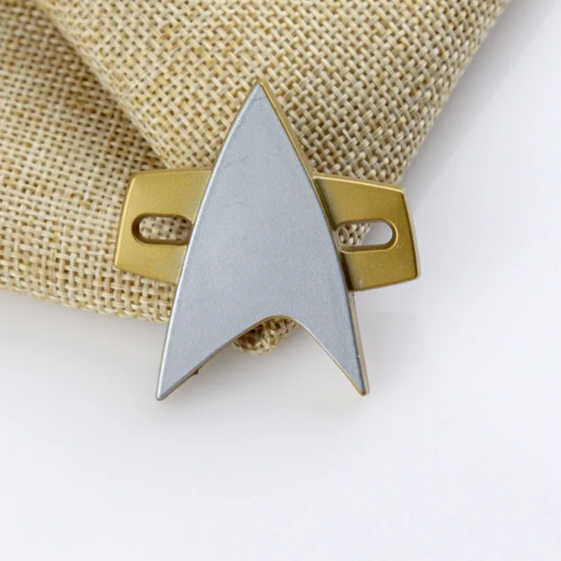 Star Trek Communicator Badges Cosplay TV Anime Halloween Party Costumes Accessories Fans Collectables Friends Gifts