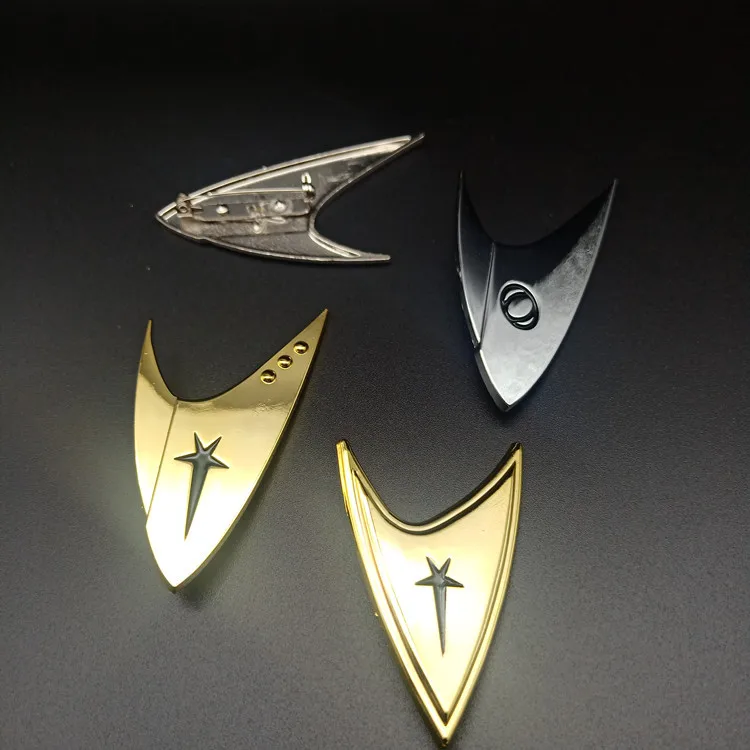 Star Trek Communicator Badges Cosplay TV Anime Halloween Party Costumes Accessories Fans Collectables Friends Gifts