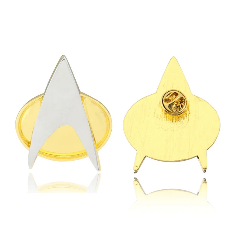 Star Trek Communicator Badges Cosplay TV Anime Halloween Party Costumes Accessories Fans Collectables Friends Gifts