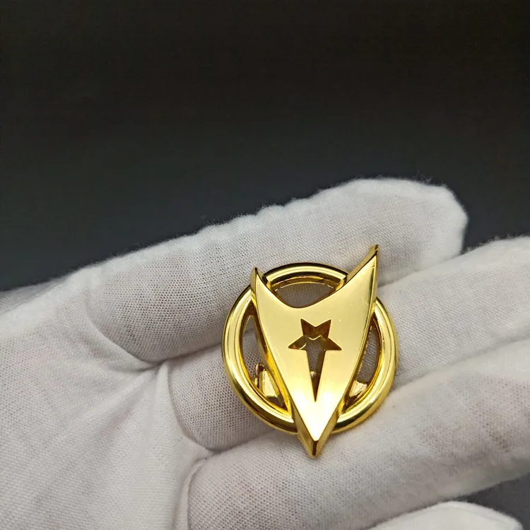 Star Trek Communicator Badges Cosplay TV Anime Halloween Party Costumes Accessories Fans Collectables Friends Gifts