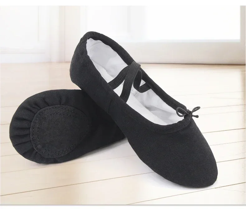 Ballet Shoes Canvas for Girls Dance Slippers Split Sole Gymnastics Skate Yoga Dancing Shoes Kids Ballerina Professional Shoes