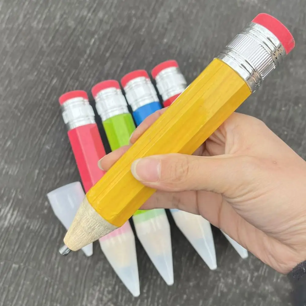 35cm Giant Pencil for Painter Artist Student Large Wood Pencil with Eraser Stationery Novelty Toy School Office Supplies Gift