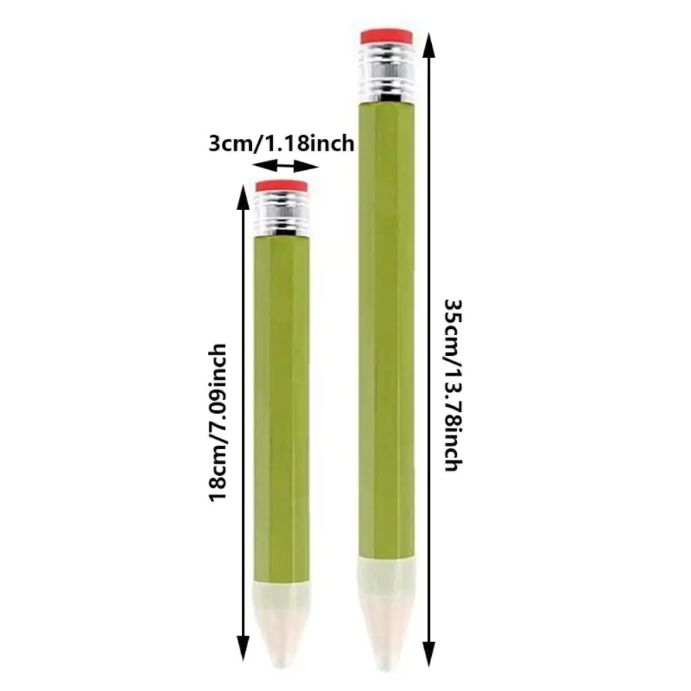 35cm Giant Pencil for Painter Artist Student Large Wood Pencil with Eraser Stationery Novelty Toy School Office Supplies Gift