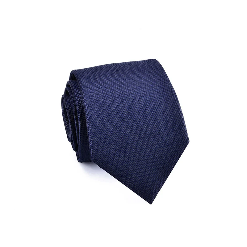 8cm Classic Men's Tie Blue Plaid Striped Neck Tie Paisley Floral Neckties Daily Wear Cravat Wedding Party Gift