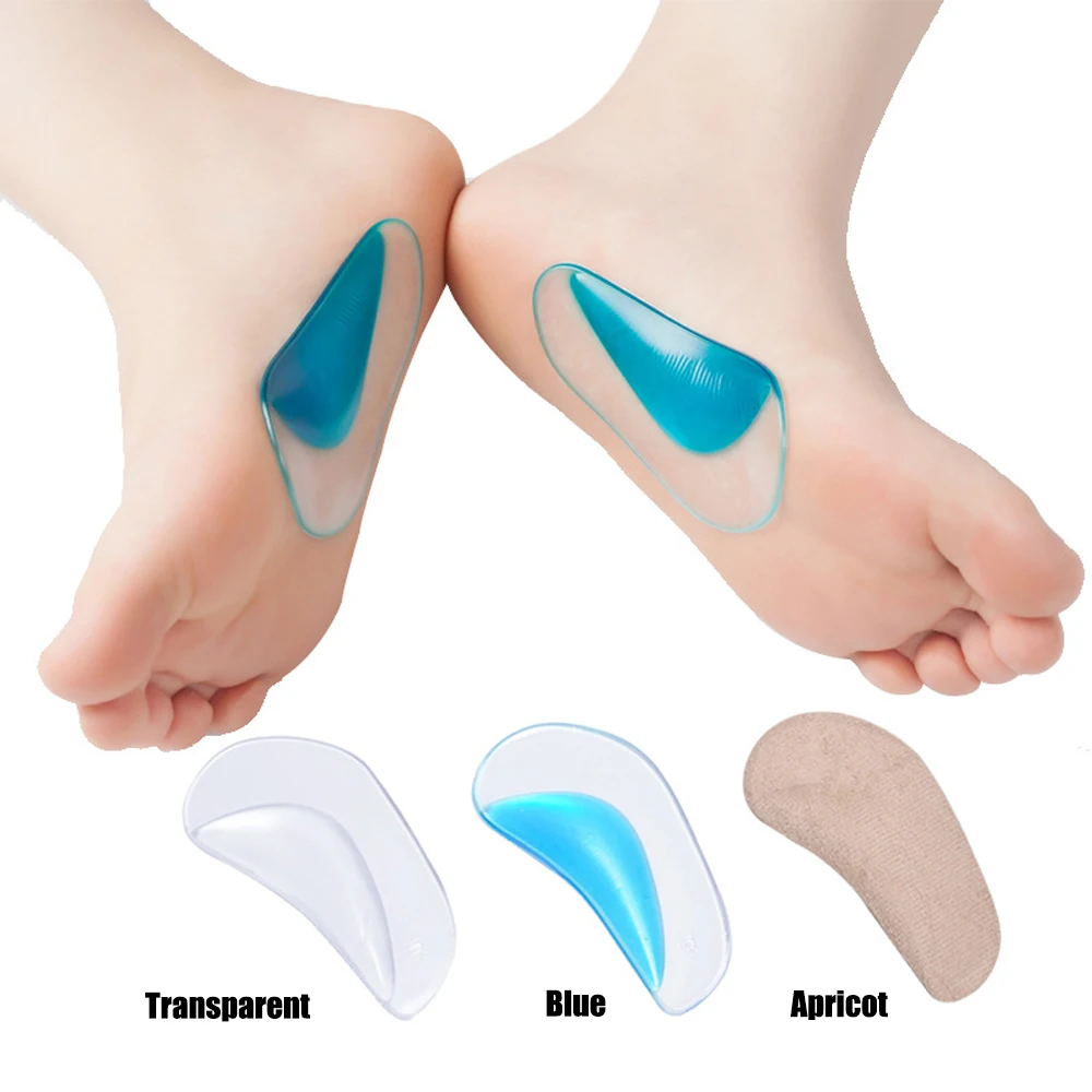 Kids Orthopedic Insoles for Children Shoes Inserts Baby Flat Foot Arch Support Silicone Gel Insoles Plantar Fasciitis Orthotics