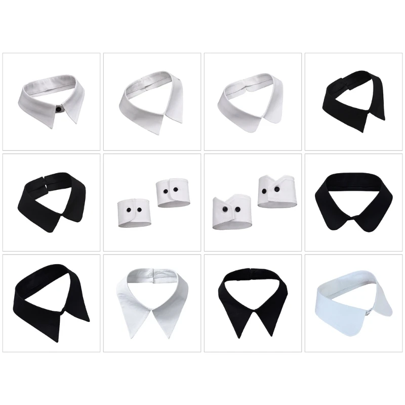 Foraml/Casual Occasion Decorative Wrist Cuffs/ Detachable False Collar for Girls