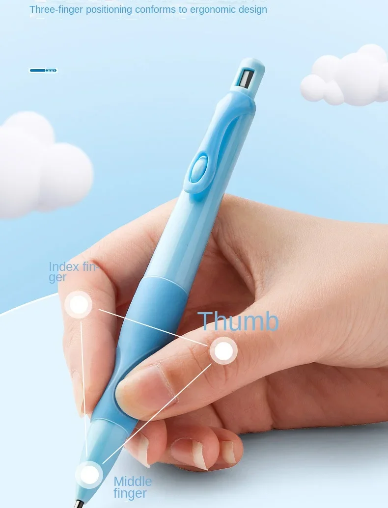 2mm Cute Dolphin Carpenter Mechanical Pencils Set for Drawing Writing Sketching Drafting HB Pencil 2.0 mmKawaii School Supplies