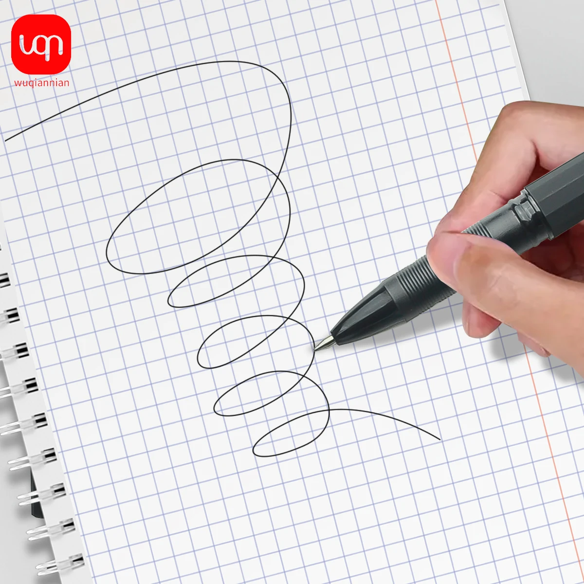 WQN- Luxury Simple Black Neutral Pen 0.7mm High Quality Black Ink Business Signature Pen For School And Stationery Office Use