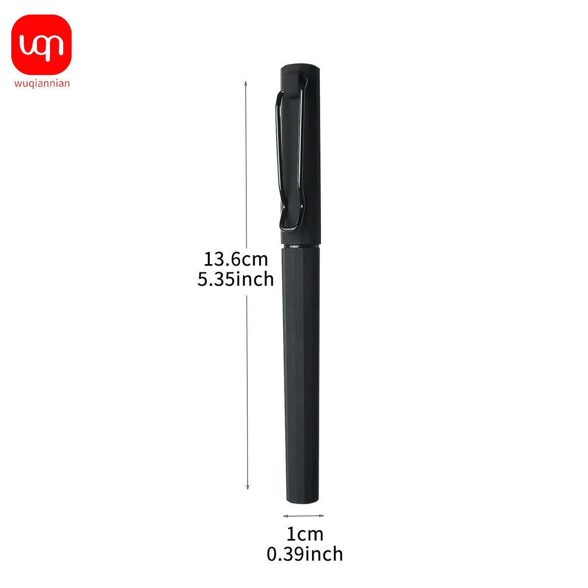 WQN- Luxury Simple Black Neutral Pen 0.7mm High Quality Black Ink Business Signature Pen For School And Stationery Office Use