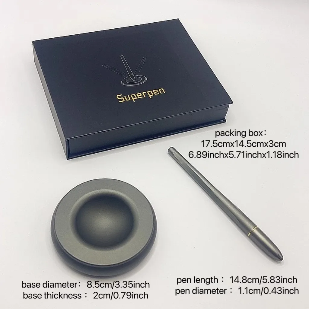 Creative Anti-gravity Magnetic Levitation Pen Magnetic Attraction Signature Pen Does For Office Business Souvenir Stationery Pen