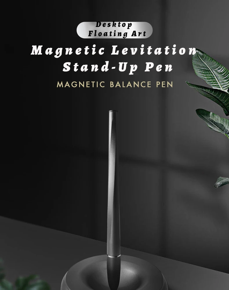 Creative Anti-gravity Magnetic Levitation Pen Magnetic Attraction Signature Pen Does For Office Business Souvenir Stationery Pen