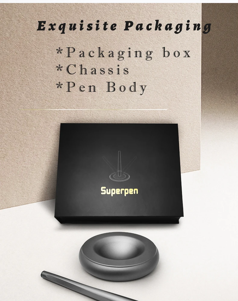 Creative Anti-gravity Magnetic Levitation Pen Magnetic Attraction Signature Pen Does For Office Business Souvenir Stationery Pen