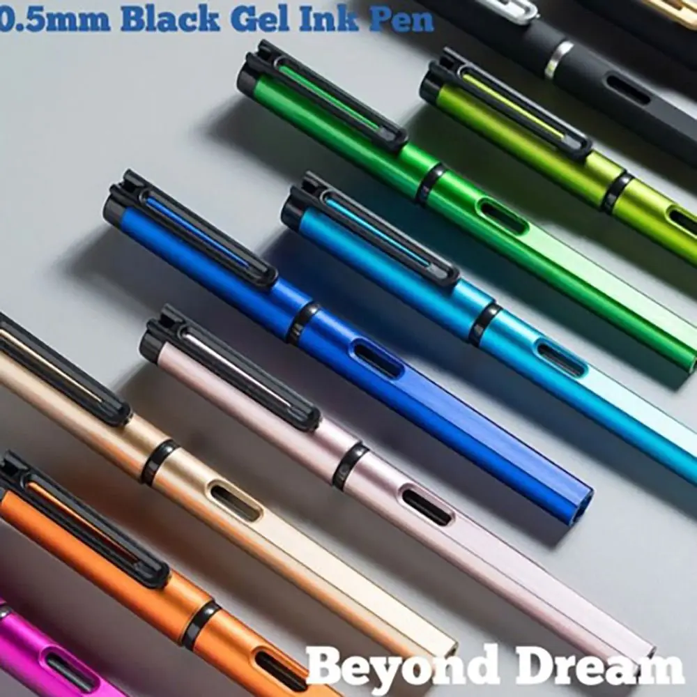 High Quality 0.5MM Black Ink Gel Pen Smooth Writing Correct Posture Writing Neutral Pen Quick Drying Ballpoint Pen Gift