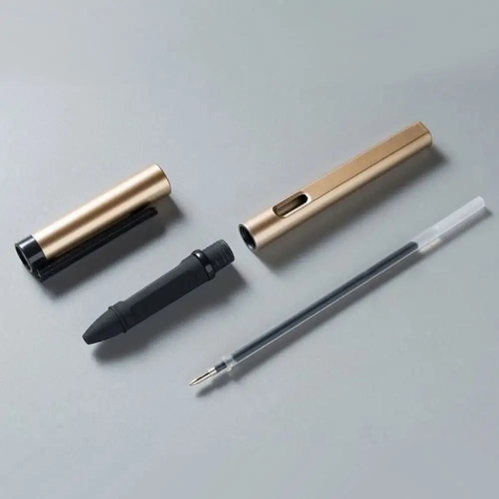 High Quality 0.5MM Black Ink Gel Pen Smooth Writing Correct Posture Writing Neutral Pen Quick Drying Ballpoint Pen Gift