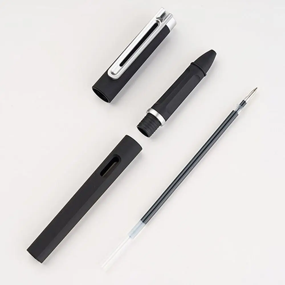 High Quality 0.5MM Black Ink Gel Pen Smooth Writing Correct Posture Writing Neutral Pen Quick Drying Ballpoint Pen Gift