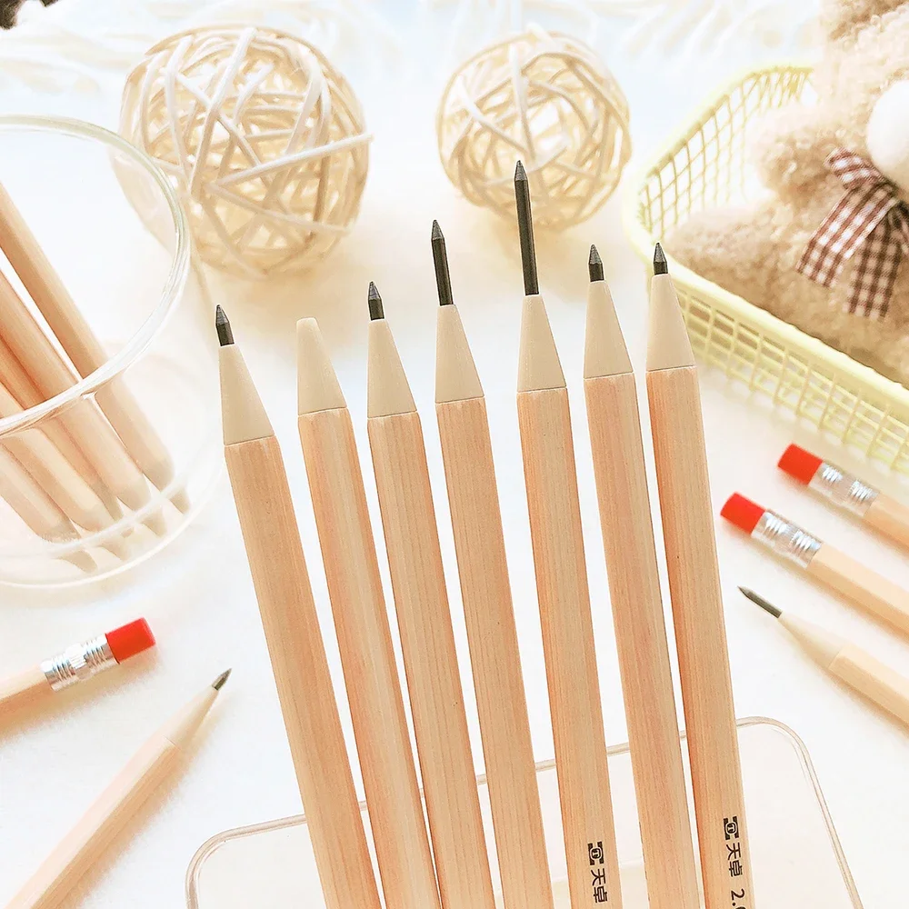 Student School office accessories stationery items Cute Stationery Drawing Writing Art Sketching 2.0 mm Mechanical Pencils