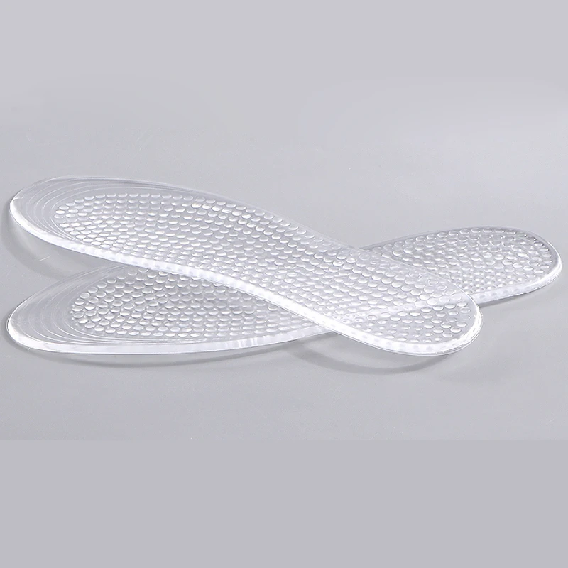 Non Slip Silicone Insoles for Shoes Orthotic Arch Support Insole Soft Shoe Inserts Sport Anti-slip Template Man Women Shoe Sole
